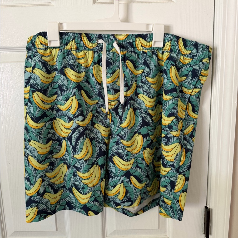 Banana Print Swim Shorts